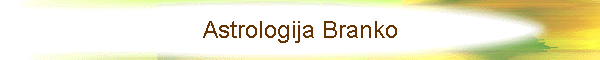 Astrologija Branko