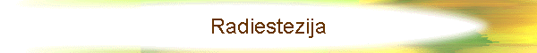 Radiestezija